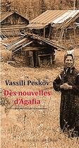 Couverture du livre « Des nouvelles d'Agafia » de Vassili Peskov aux éditions Actes Sud