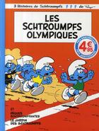 Couverture du livre « Les Schtroumpfs t.11 ; les Schtroumpfs olympiques, Pâques schtroumpfantes, le jardin des Schtroumpfs » de Peyo aux éditions Lombard