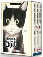Couverture du livre « La gameuse et son chat : coffret Tomes 1 à 3 » de Wataru Nadatani aux éditions Bamboo