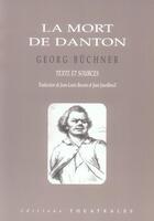 Couverture du livre « La mort de danton » de Georg Büchner aux éditions Theatrales