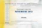 Couverture du livre « Vademecum du patrimoine (18e édition) » de Veronique Couturier aux éditions Arnaud Franel