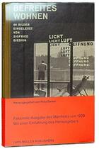 Couverture du livre « Sigfried giedion: befreites wohnen » de  aux éditions Lars Muller