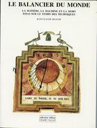 Couverture du livre « Le balancier du monde » de Jean-Claude Beaune aux éditions Editions Champ Vallon