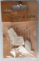 Couverture du livre « Sachet pierres brutes - cristal de roche » de  aux éditions Dg-exodif