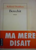 Couverture du livre « Berechit » de Rolland Doukhan aux éditions Denoel