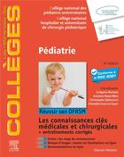 Couverture du livre « Pédiatrie : réussir son DFASM ; les connaissances clés médicales et chirurgicales + entraînements corrigés (8e édition) » de  aux éditions Elsevier-masson