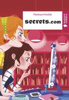 Couverture du livre « Mona : secrets.com » de Florence Hinckel aux éditions Rageot Editeur