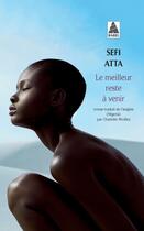 Couverture du livre « Le meilleur reste à venir » de Sefi Atta aux éditions Actes Sud