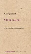 Couverture du livre « Clouée au sol » de George Brant aux éditions Avant-scene Theatre