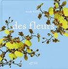 Couverture du livre « Des fleurs » de Carole Achache aux éditions Thierry Magnier