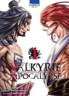 Couverture du livre « Valkyrie apocalypse Tome 1 » de Shinya Umemura et Takumi Fukui et Ajichika aux éditions Ki-oon