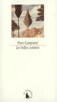 Couverture du livre « Les belles contrees » de Piero Camporesi aux éditions Gallimard