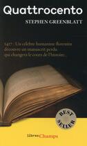 Couverture du livre « Quattrocento » de Greenblatt Stephen aux éditions Flammarion