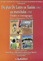 Couverture du livre « DU PLAN DE LATTRE EN TUNISIE AU MARECHALAT » de Jean-Pierre Renaud aux éditions Lavauzelle