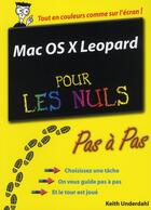 Couverture du livre « Mac OS X Leopard pas à pas pour les nuls » de  aux éditions First Interactive