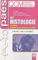 Couverture du livre « PAES ; UE2 histologie; QCM (2e édition) » de D Beligne et E Diaz et A Fauconnier aux éditions Vernazobres Grego