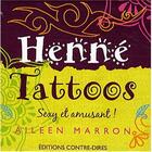 Couverture du livre « Cube henné tattoos coffret » de Marron Aileen aux éditions Contre-dires