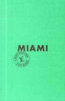 Couverture du livre « Miami » de  aux éditions Louis Vuitton