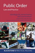 Couverture du livre « Public Order: Law and Practice » de Rickard Susanna aux éditions Oup Oxford