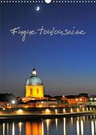 Couverture du livre « Fugue toulousaine (Calendrier mural 2020 DIN A3 vertical) ; La ville de Toulouse (Calendrier mensuel, 14 Pages ) » de Patrice Thebault aux éditions Calvendo