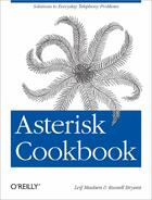 Couverture du livre « Asterisk cookbook » de Leif Madsen et Russell Bryant aux éditions O Reilly