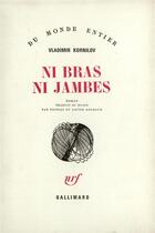 Couverture du livre « Ni Bras Ni Jambes » de Kornilov Vladim aux éditions Gallimard