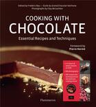 Couverture du livre « Cooking with chocolate » de Ecole Du Grand Chocolat Valrhona aux éditions Flammarion