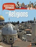 Couverture du livre « Les religions » de Sandrine Mirza aux éditions Nathan