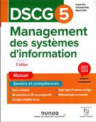 Couverture du livre « Dscg 5 - management des systemes d'information - manuel 2023-24 » de Bilet/Felidj aux éditions Dunod