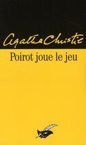 Couverture du livre « Poirot joue le jeu » de Agatha Christie aux éditions Editions Du Masque