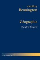 Couverture du livre « Géographie et autres lectures » de Geoffrey Bennington aux éditions Hermann