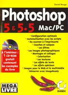 Couverture du livre « Photoshop 5 Et 5.5 Mac/Pc Megalivre » de Daniel Rouge aux éditions Eska