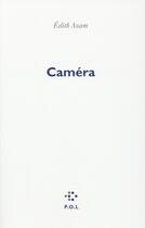 Couverture du livre « Caméra » de Edith Azam aux éditions P.o.l