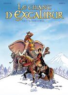 Couverture du livre « Le chant d'Excalibur Tome 4 ; la colère de Merlin » de Eric Hubsch et Christophe Arleston aux éditions Soleil