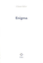 Couverture du livre « Enigma » de Claude Ollier aux éditions P.o.l