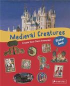 Couverture du livre « Medieval creatures sticker book » de Tauber Sabine aux éditions Prestel
