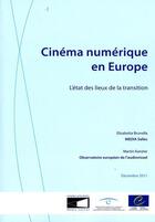 Couverture du livre « Cinéma numérique en Europe ; l'état des lieux de la transition » de Elisabetta Brunella et Martin Kanzler aux éditions Conseil De L'europe