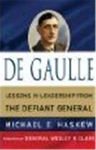 Couverture du livre « De gaulle lessons in leadership from the defiant general » de Haskew/Clark aux éditions Interart