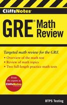Couverture du livre « CliffsNotes GRE Math Review » de Btps Testing Allen aux éditions Houghton Mifflin Harcourt