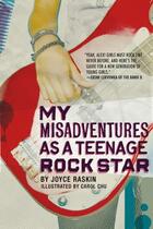 Couverture du livre « My Misadventures as a Teenage Rock Star » de Raskin Joyce aux éditions Houghton Mifflin Harcourt