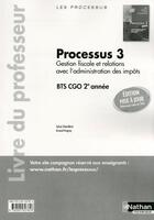 Couverture du livre « Processus 3 bts 2 cgo professeur 2013 » de Chamillard/Hingray aux éditions Nathan