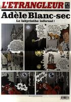 Couverture du livre « L'etrangleur special adele blanc-sec t3 - le labyrinthe infernal ! » de Jacques Tardi aux éditions Casterman