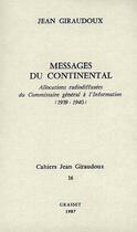 Couverture du livre « CAHIERS JEAN GIRAUDOUX Tome 16 » de Jean Giraudoux aux éditions Grasset Et Fasquelle