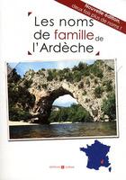 Couverture du livre « Ardeche noms de famille (ne) » de  aux éditions Archives Et Culture