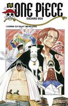 Couverture du livre « One Piece - édition originale Tome 25 : l'homme qui valait 100 millions » de Eiichiro Oda aux éditions Glenat