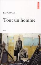 Couverture du livre « Tout un homme... » de Jean-Paul Wenzel aux éditions Autrement