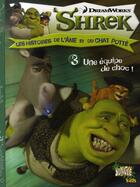 Couverture du livre « Shrek histoires t3 une equipe de choc ! - les histoires de l'ane et du chat potte » de Newman aux éditions Casterman