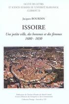 Couverture du livre « Issoire, 1680-1830 : Une petite ville, des hommes et des femmes » de Jacques Bourdin aux éditions Pu De Clermont Ferrand