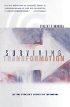 Couverture du livre « Surviving Transformation: Lessons from GM's Surprising Turnaround » de Barabba Vincent P aux éditions Oxford University Press Usa