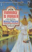 Couverture du livre « Marriage Is Murder » de Nancy Pickard aux éditions Pocket Books